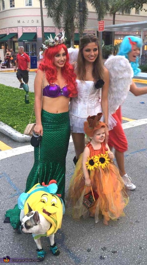 DIY Ariel Halloween Costumes For Adults