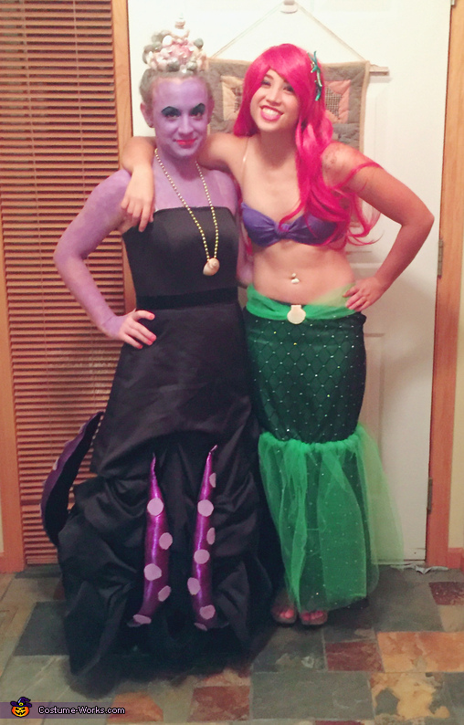 DIY Ursula Halloween Costume & Makeup Look