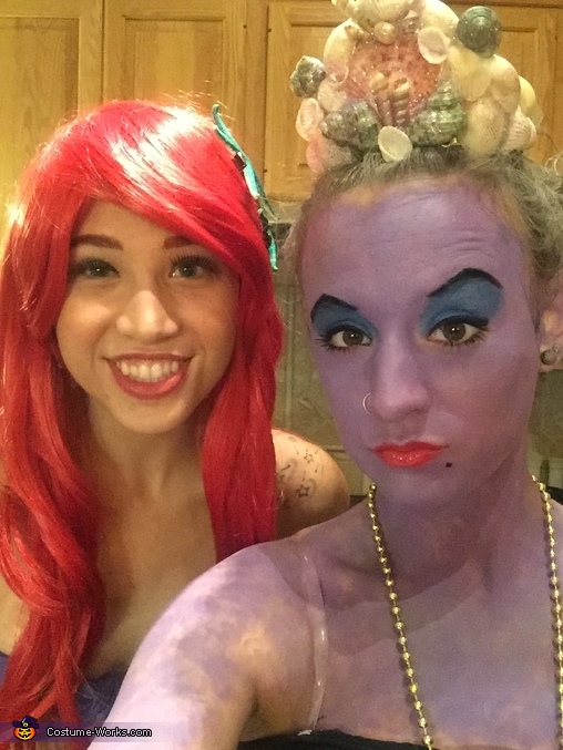 Little Mermaid Ariel and Ursula Costume - Photo 5/5