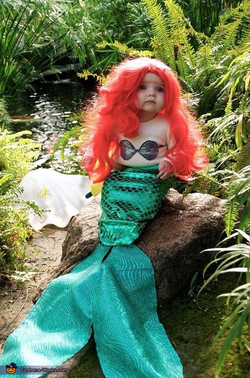 Little Mermaid Baby Costume