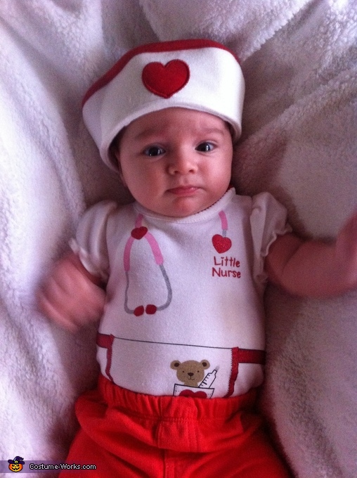 Little Nurse Baby Costume