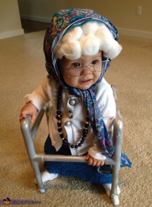 Little Old Granny Baby Costume