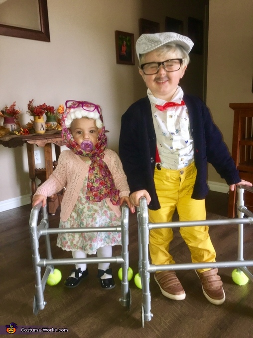 Little Old Granny & Little Old Man Costume