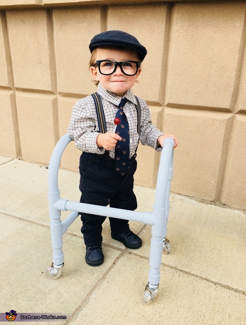 Baby old hot sale man costume