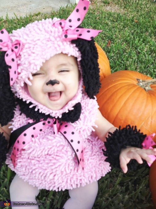Little Poodle Baby Costume