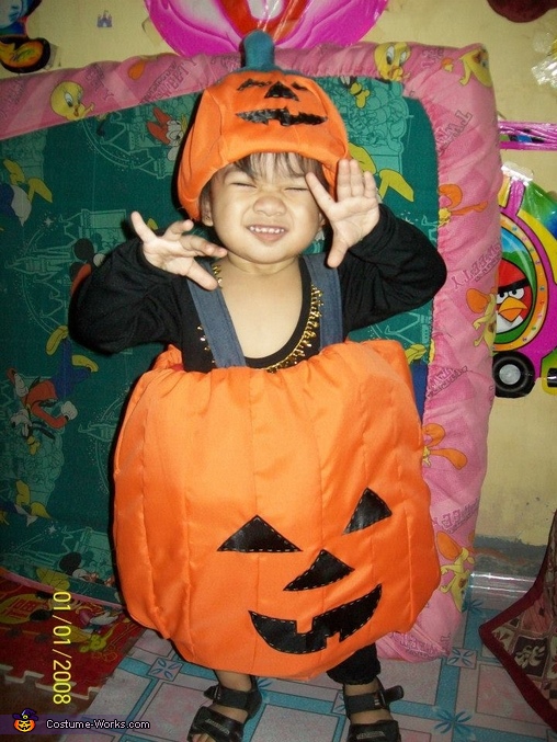 Little Pumpkin Monster Costume