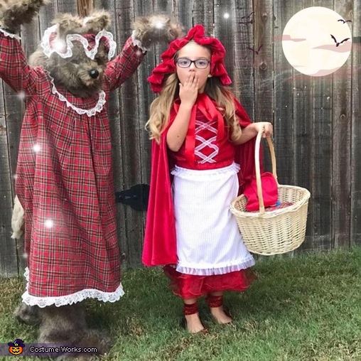 Little Red and The Big Bad Wolf Costume