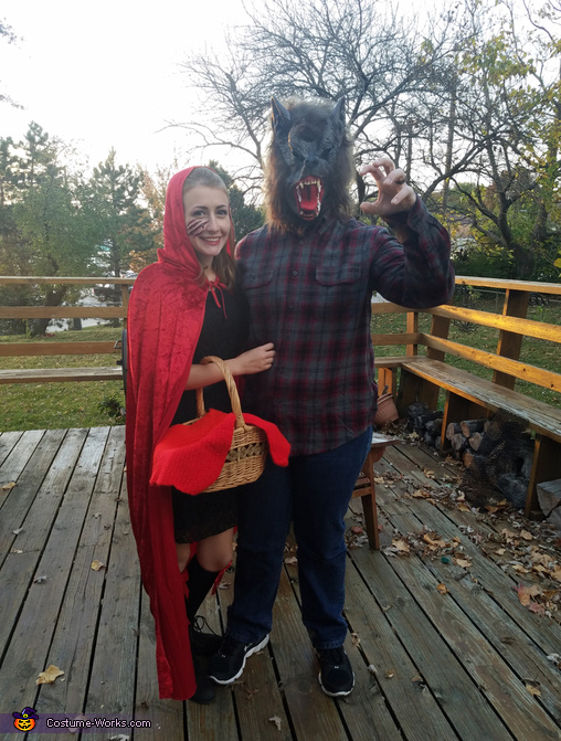 organ bue dok Little Red Riding Hood and the Big Bad Wolf Costume | DIY Costumes Under $65