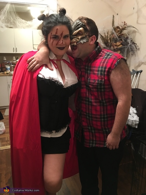Little Red Riding Hood And Wolf Couple Costume