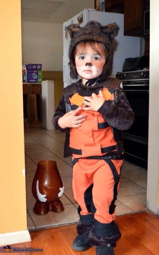 Little Rocket Raccoon Costume | Best DIY Costumes