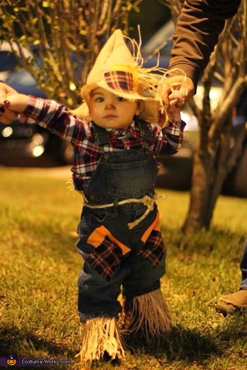 Little Scarecrow Baby Costume