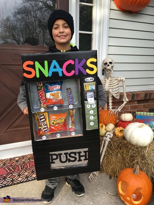 Little Vending Machine Man Costume