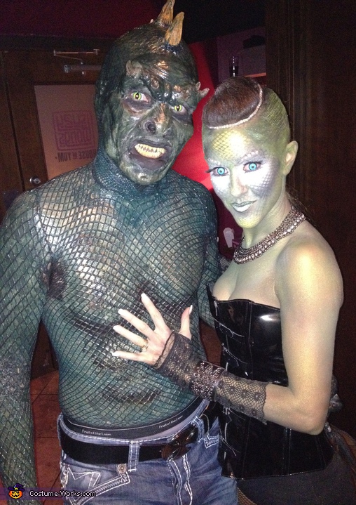 Lizard Man Costume