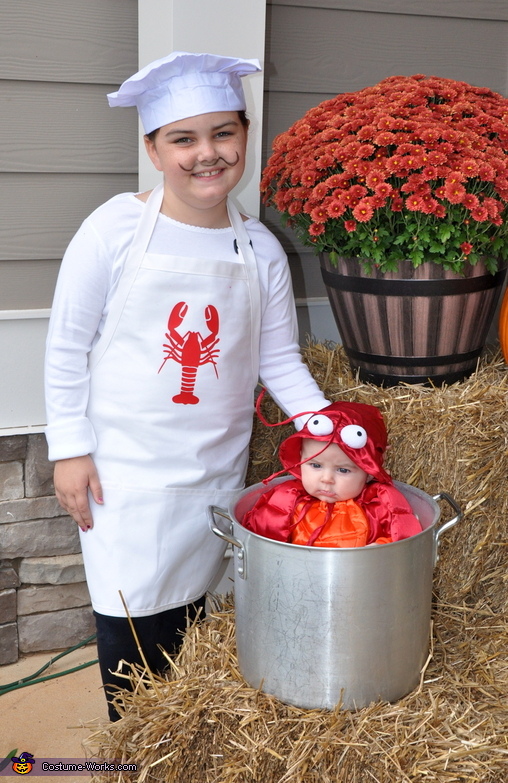 Lobster and Chef Costume