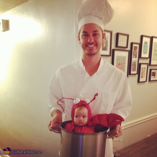 Lobster in a Pot Baby Costume