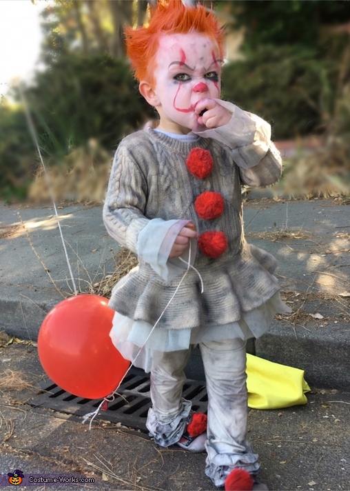 Lochywise - Pennywise Baby Costume | DIY Costumes Under $45 - Photo 4/5
