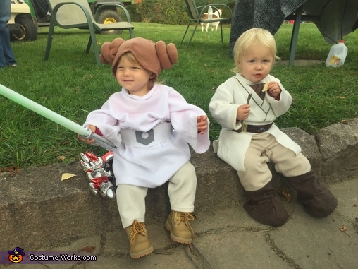 luke skywalker and princess leia costumes