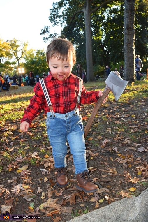 Lumberjack Baby Boy's Costume | Unique DIY Costumes - Photo 2/2