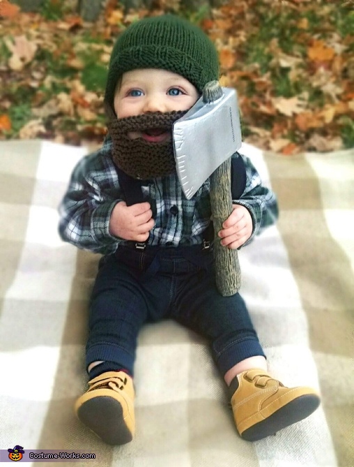 Baby lumberjack sale outfit