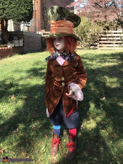 Mad Hatter Boy's Halloween Costume | No-Sew DIY Costumes - Photo 2/3