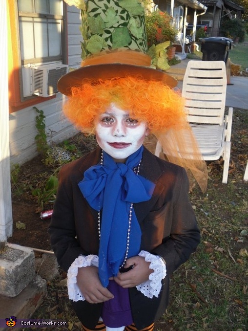 Homemade Mad Hatter Costume for a Boy | Last Minute Costume Ideas