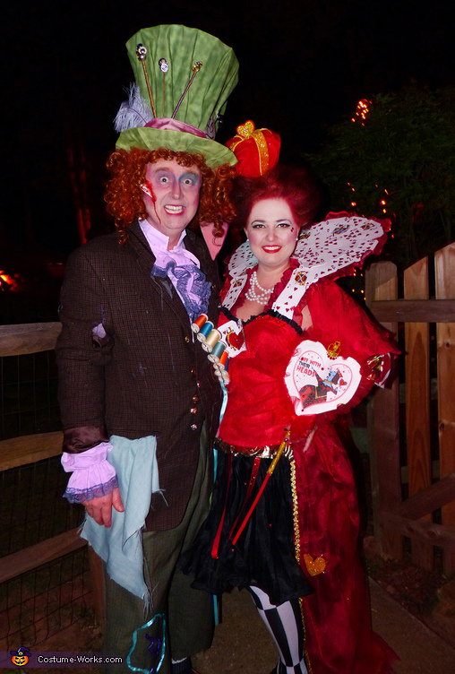 Mad Hatter AFTER the Queen of Hearts' Attack Costume