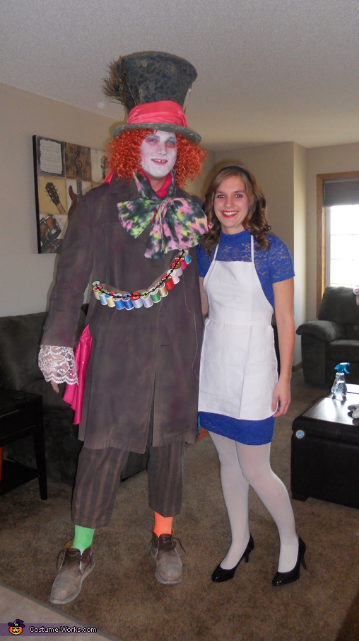 Mad Hatter and Alice Costume