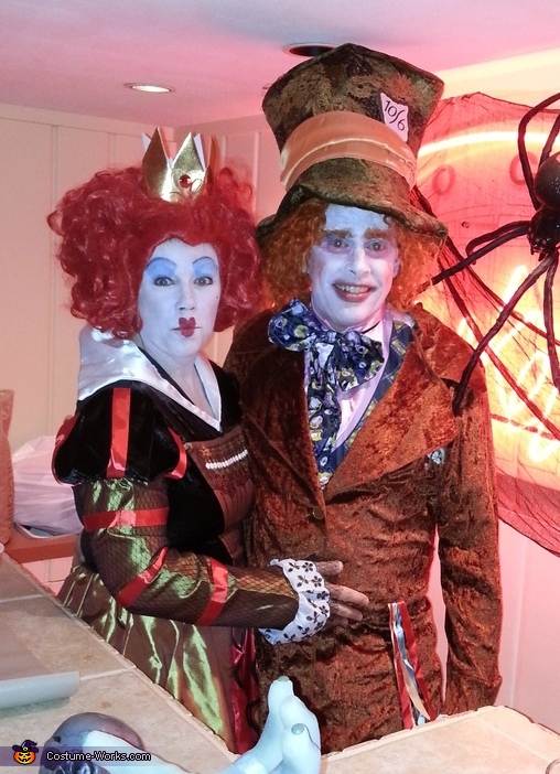 Mad Hatter and Queen of Hearts Costumes | Original Halloween Costumes