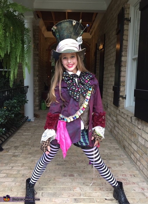 Mad Hatter's Daughter Costume