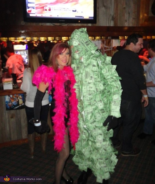 Madame Butterfly and her Money Man Costume