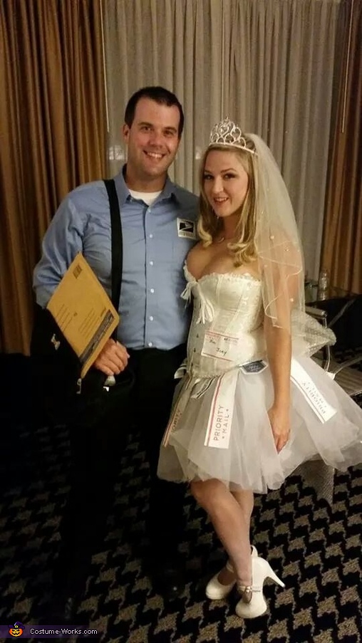 Mail Order Bride and Postal Worker Couples Costume