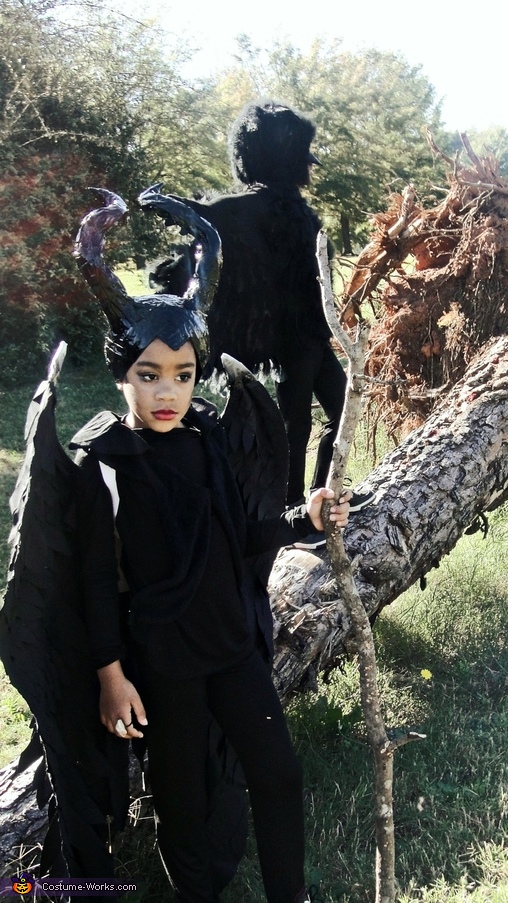 Maleficent and Diaval the Crow Costume