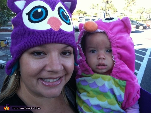 Mama Owl and Owlet Costume