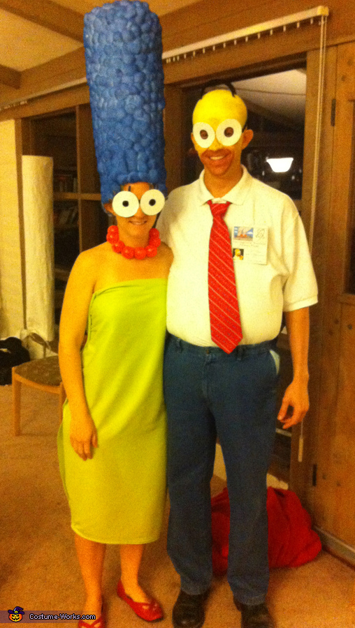 Marge and Homer Costume