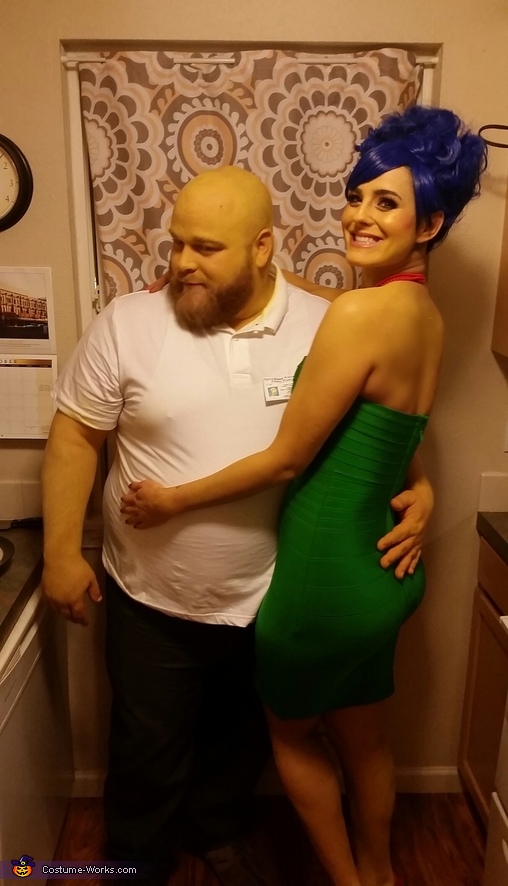 Marge and Homer Simpson Costume