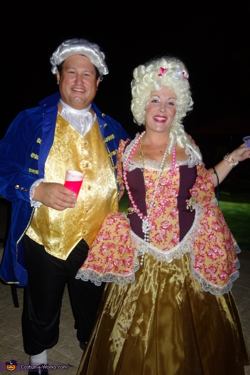 Marie Antoinette and King Louie XVI of France Costume