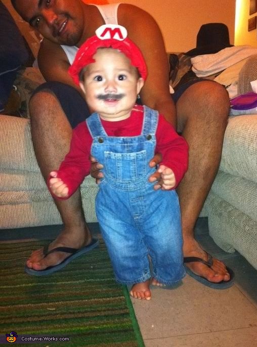 Mario Baby Costume