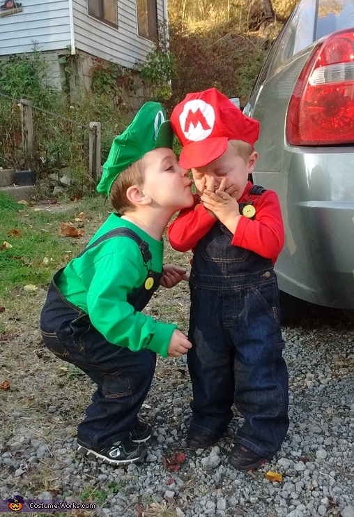 Mario and Luigi Boys Halloween Costume | Affordable Halloween Costumes