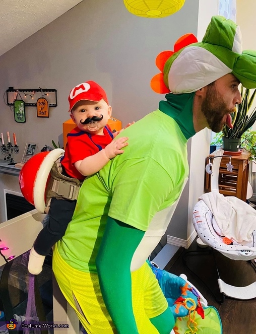 baby mario and luigi and yoshi