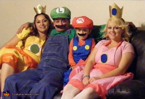 Mario Family Costume