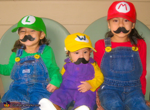 Mario Family Costume