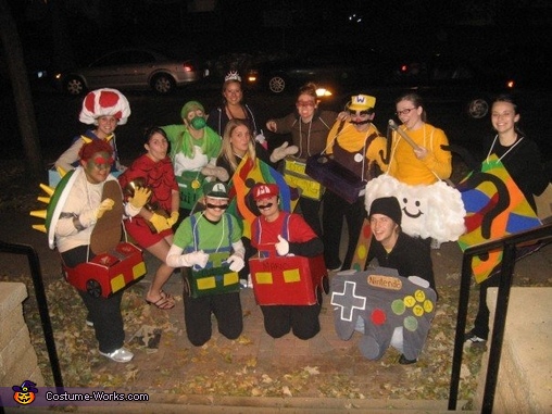 mario group costumes