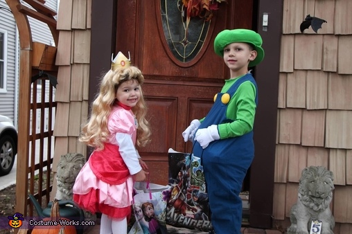 Mario, Luigi and Princess Peach Costume