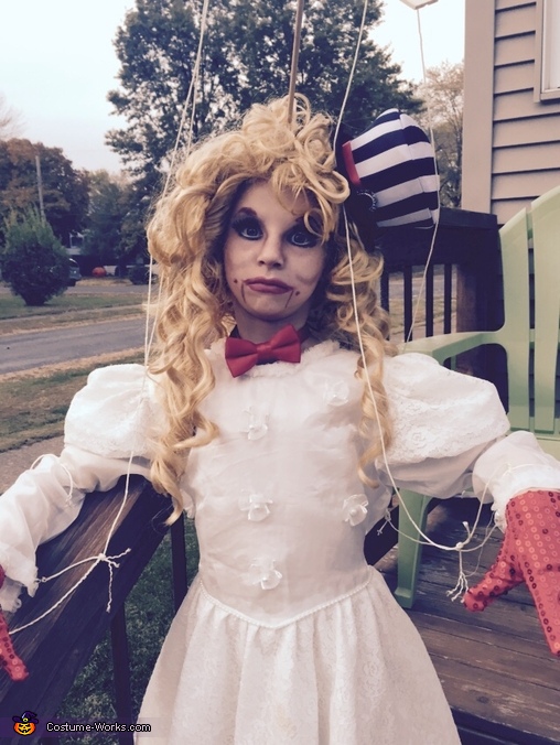 Homemade Marionette Girl s Costume Easy DIY Costumes