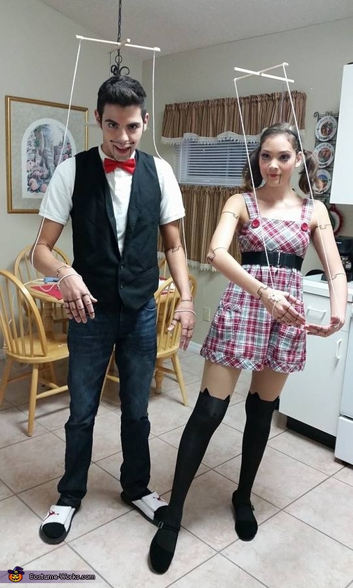 Marionette Puppets Couples Costume