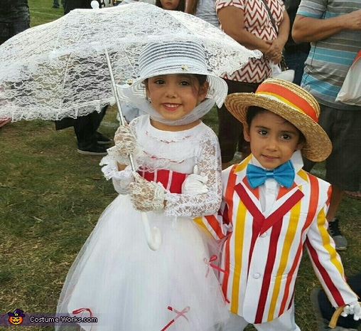 Marry Poppins And Bert Kids Costume How To Guide