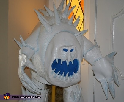 Marshmallow Snow Monster Costume