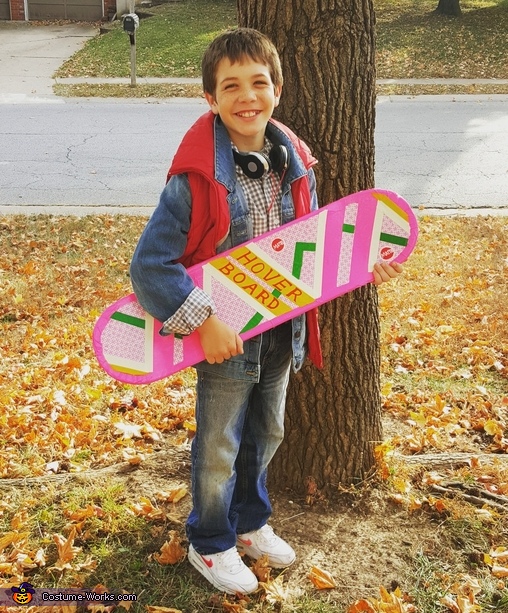 Back to the Future Marty McFly Halloween Costume | Creative DIY Ideas
