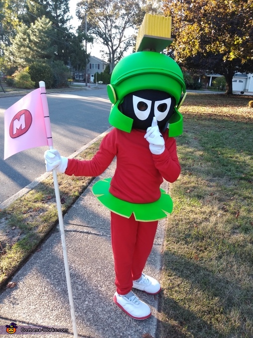 Marvin the Martian Costume | No-Sew DIY Costumes - Photo 3/4