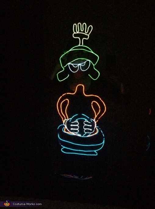Marvin the Martian Glow Costume